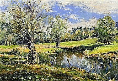 Pollarded Willows, September
