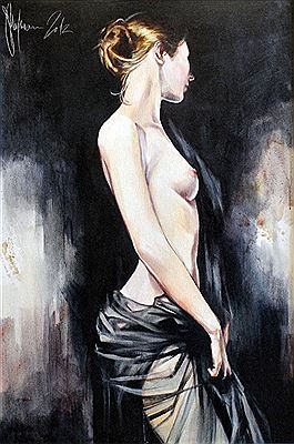 Sample artwork by Igor Shulman (Born 1959), known for nude female figure painting - View similar artists and auction records