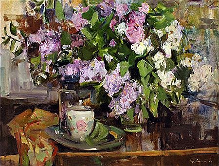 "Still Life with Lilacs"