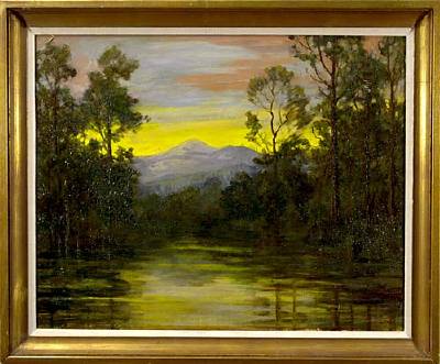 Sample artwork by David Stirling (1887 - 1971), known for landscape-mountain, aspens - View similar artists and auction records