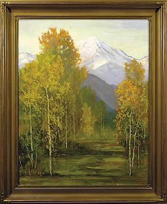 Thru the Autumn Woods-Estes Park