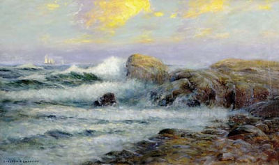 Surf on Cape Ann, Massachusetts