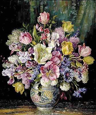 Sample artwork by Phyllis Maria Burton (mid 20th century), known for painting - View similar artists and auction records