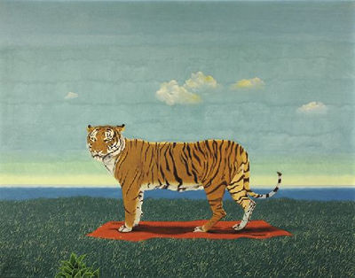 TIGER ON CARPET by Leo Sauer - Auction record, sale price, and art valuation. Compare with similar artists and explore comparable artworks.