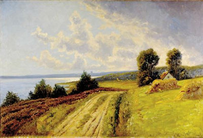 LANDSCAPE BY THE SEA by Finn Wennerwald - Auction record, sale price, and art valuation. Compare with similar artists and explore comparable artworks.