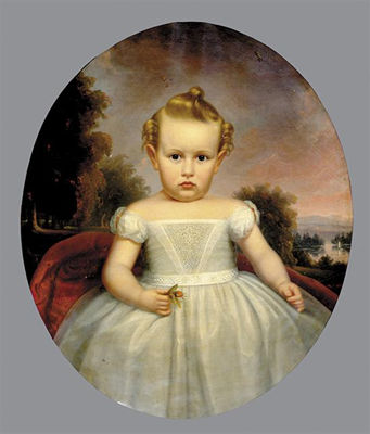 PORTRAIT OF YOUNG GIRL IN THE UTLEY FAMILY, POSSIBLY CATHERINE SPENCER, GRANDDAUGHTER OF DAVID UTLEY by Frederick Randolph Spencer - Auction record, sale price, and art valuation. Compare with similar artists and explore comparable artworks.