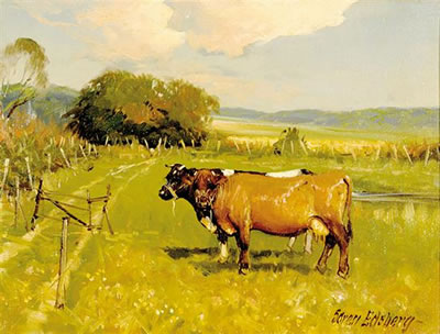 COWS IN PASTURE
