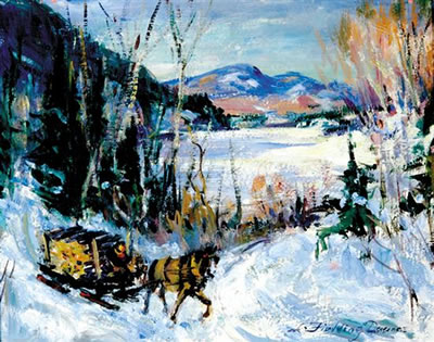 SNOWY LANDSCAPE