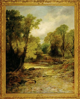 A Devonshire Lane Near Ashburton