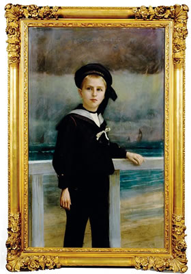 PAIR OF CHILDREN'S PORTRAITS