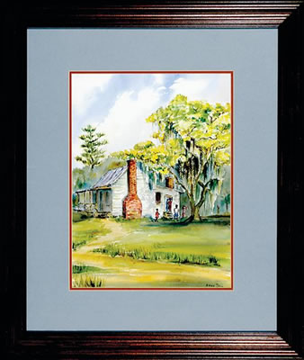 CHARLESTON LOWCOUNTRY CABIN by Anne Ball - Auction record, sale price, and art valuation. Compare with similar artists and explore comparable artworks.