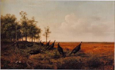 Sample artwork by Newbold Trotter (1827 - 1898), known for rural genre, landscape and animal painting - View similar artists and auction records