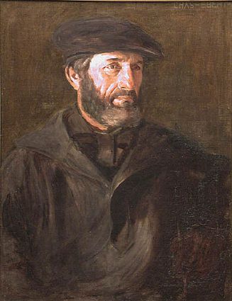 Portrait of Charles Henry Ebert: Self-portrait