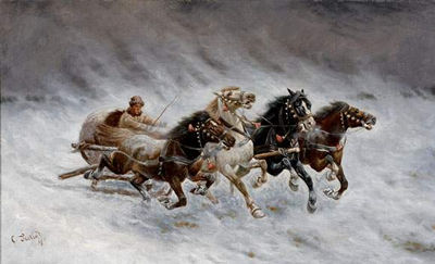 Troïka sous la neige by Adolf Baumgartner - Auction record, sale price, and art valuation. Compare with similar artists and explore comparable artworks.