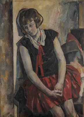 Sample artwork by Jean Reschofsky (1905 - 1998), known for painting - View similar artists and auction records