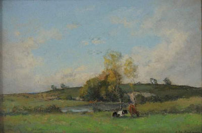 Sample artwork by Andre des Fontaines (1869 - 1910), known for painting - View similar artists and auction records