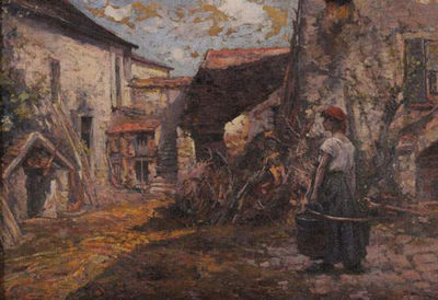 Cour intérieur de ferme
