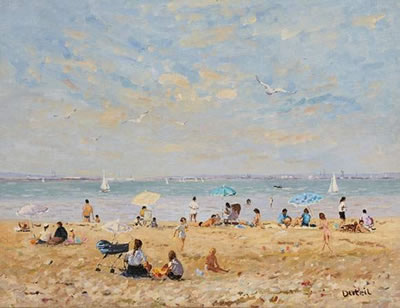 Sur la plage