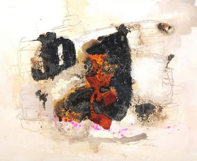 Composition n°61 by Rodolfo Vega - Auction record, sale price, and art valuation. Compare with similar artists and explore comparable artworks.