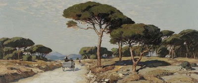 Sous les pins aux environs de Fréjus by Gustave Vidal - Auction record, sale price, and art valuation. Compare with similar artists and explore comparable artworks.