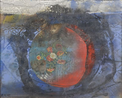 Sample artwork by Robert Hanes (1920 - 1998), known for painting - View similar artists and auction records