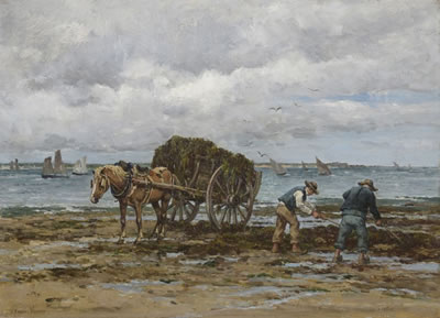 Le ramasseur de goemons by Émile Louis Vernier - Auction record, sale price, and art valuation. Compare with similar artists and explore comparable artworks.