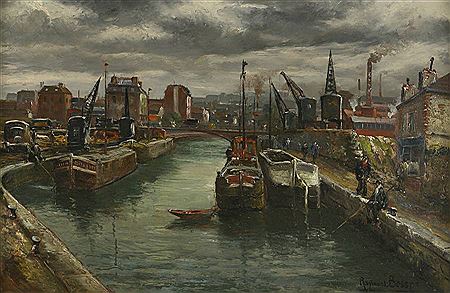 Le port de Gennevilliers