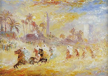 Fantasia by Leopold M Baijot - Auction record, sale price, and art valuation. Compare with similar artists and explore comparable artworks.