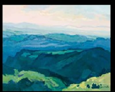 Mountain in Fresh Wind