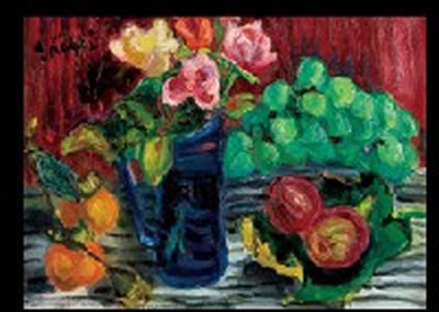 Rose and Fruits