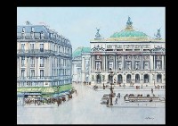 Paris, La Place de L'OPERA by Rolf Rafflewski - Auction record, sale price, and art valuation. Compare with similar artists and explore comparable artworks.