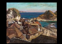 Landscape of Fishing Village