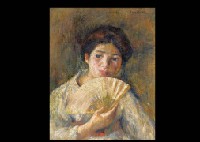 Girl with a fan by Itaru Tanabe - Auction record, sale price, and art valuation. Compare with similar artists and explore comparable artworks.