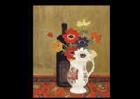 Anemone in the white Pot