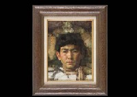 Portrait of Kunio Makino: Self-portrait