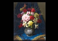 Flower Arrangement with Lilies