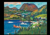 Sample artwork by Toichiryo Fujimoto (flourished c.1950-1988), known for painting - View similar artists and auction records