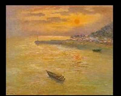 Sunrise in Tsunashiro by Shinsei Yokoyama - Auction record, sale price, and art valuation. Compare with similar artists and explore comparable artworks.