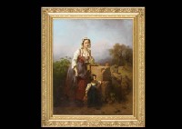 Sheepkeeper by Ferdinand Marohn - Auction record, sale price, and art valuation. Compare with similar artists and explore comparable artworks.