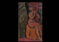Nude with Chair