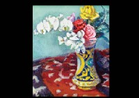 Majorca Pot and Orchid