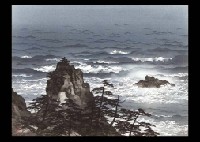 Salt Breeze with Pine by Toshio Hirakawa - Auction record, sale price, and art valuation. Compare with similar artists and explore comparable artworks.
