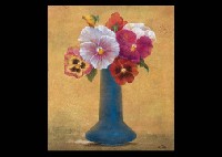 Tri-colored Pansy