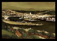 View of Port and town