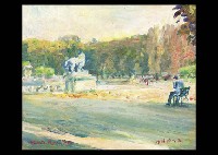 Autumn Park in Paris Luxembourg by Kojin Kozu - Auction record, sale price, and art valuation. Compare with similar artists and explore comparable artworks.