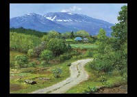 Fresh Green and Mt. Asama