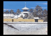 Hokiji Temple in the snow by Naoki Kadoshima - Auction record, sale price, and art valuation. Compare with similar artists and explore comparable artworks.