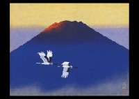 Crane in the Dawn by Chusaku Oyama - Auction record, sale price, and art valuation. Compare with similar artists and explore comparable artworks.