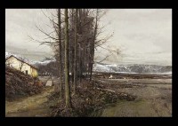 Waiting for Spring under the tree