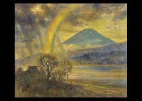 Mt. Fuji with the Rainbow